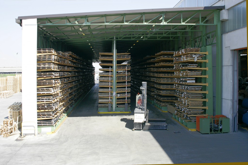 Stockage de tôles