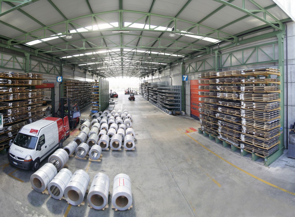 Stockage de tôles