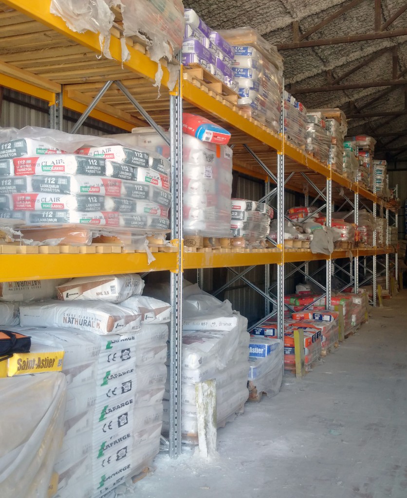 Stockage poudres